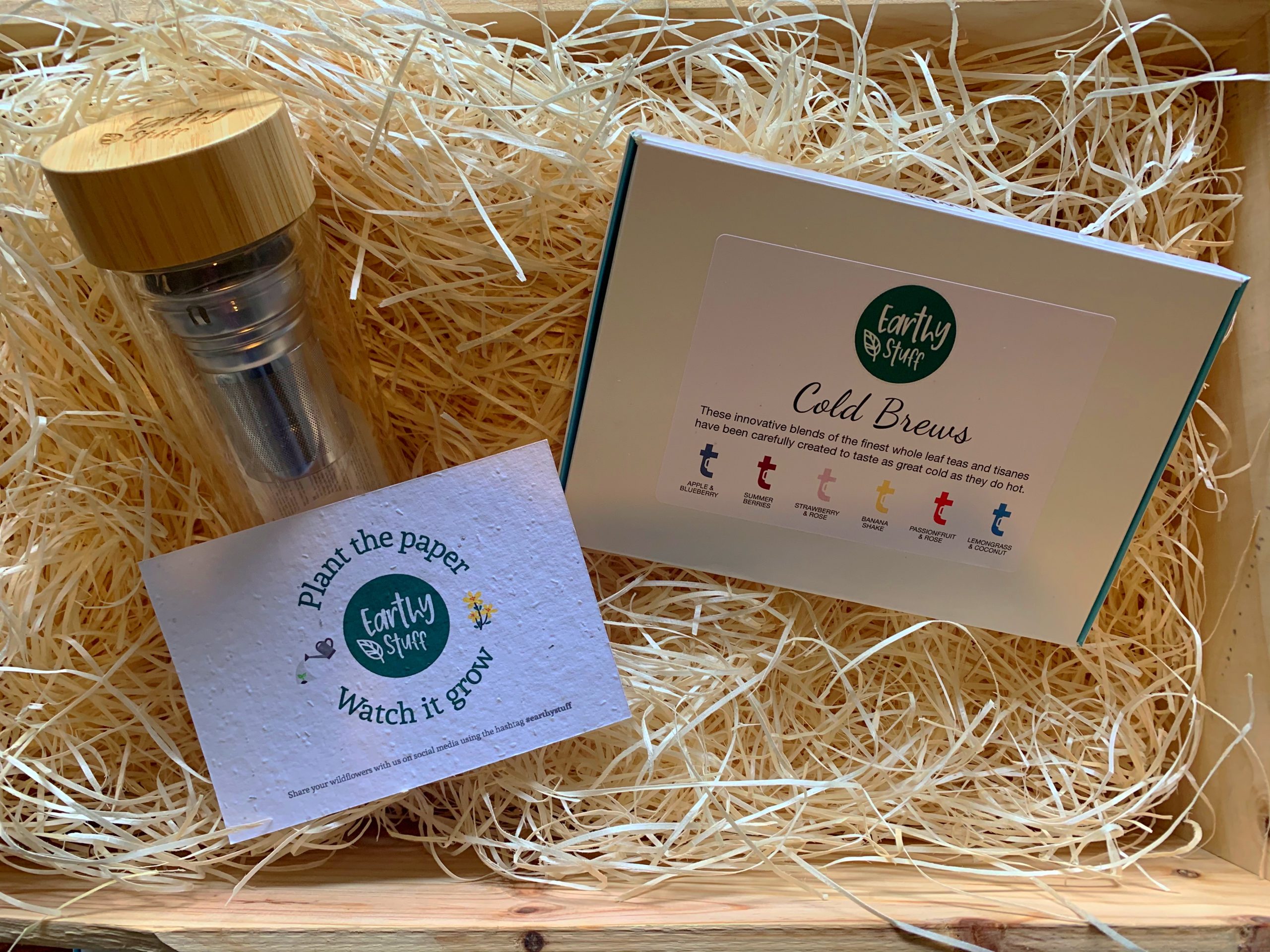 Tea Infuser Flask with Tea Taster Pack-Introductory Offer