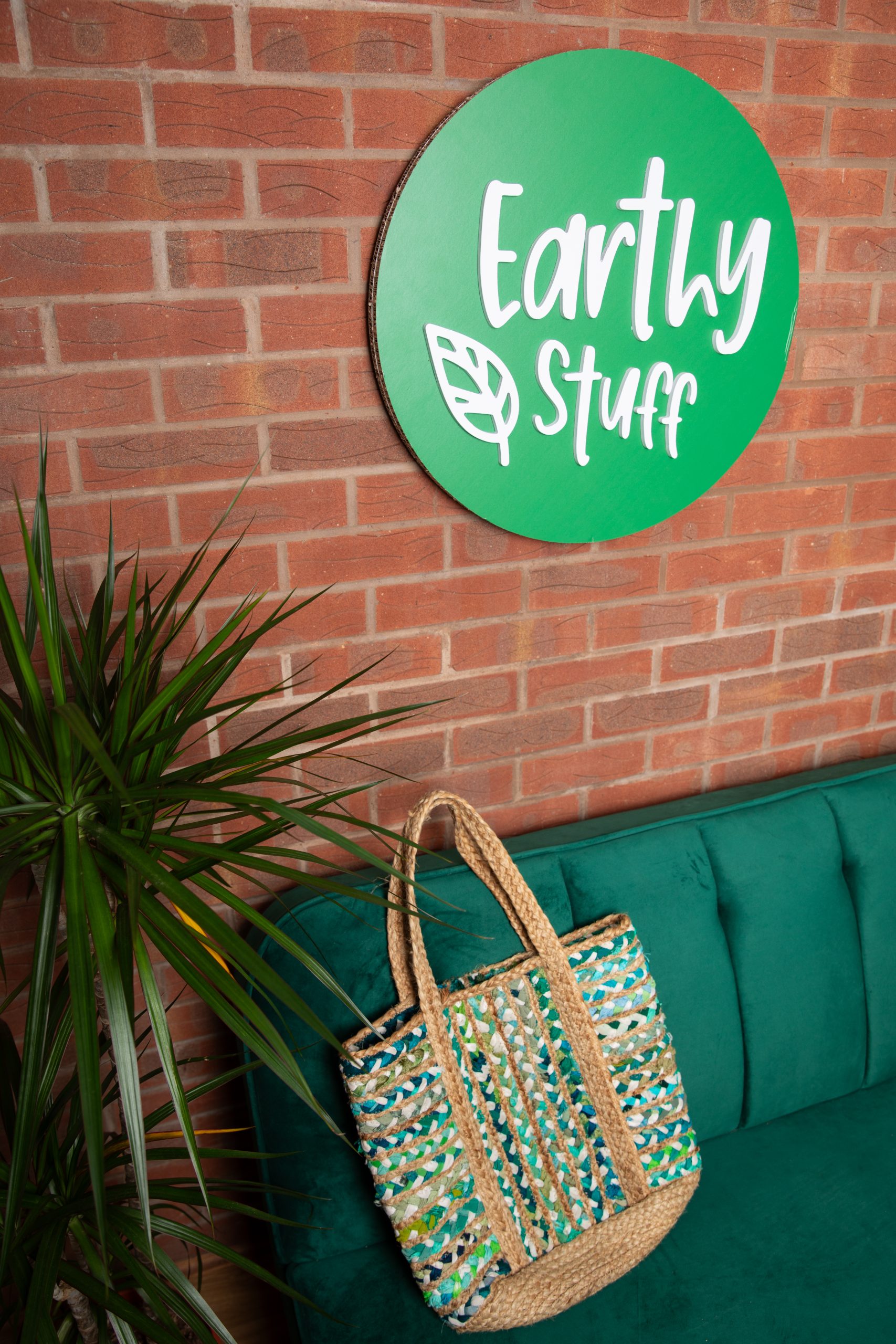 Handmade-Recycled Jute & Cotton Shopper -Tote-Shoulder Bag - Image 4